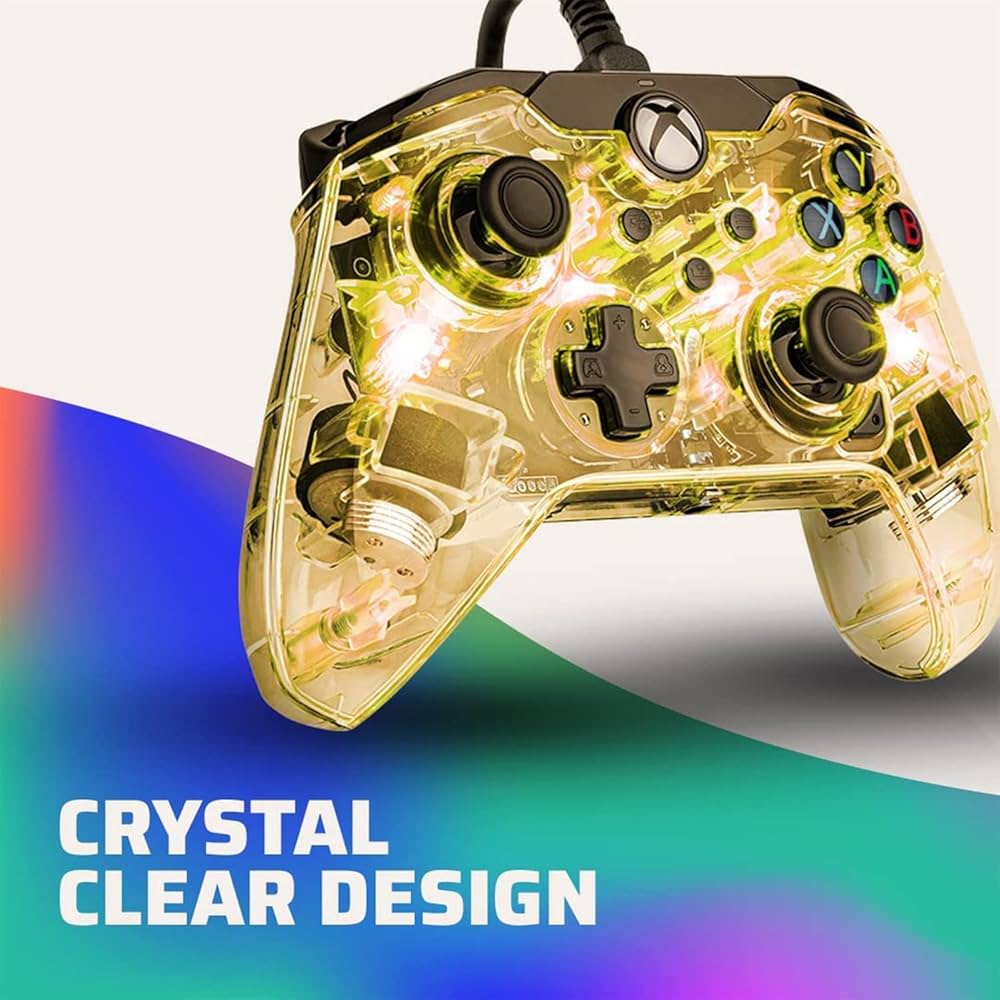 Afterglow LED Wired Game Controller - RGB Hue Color Lights